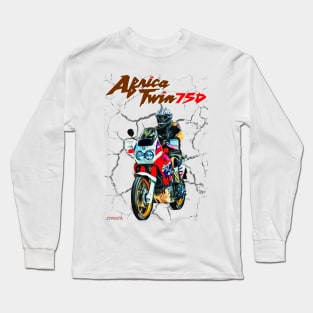 Africa twin xrv 750 Vintage Long Sleeve T-Shirt